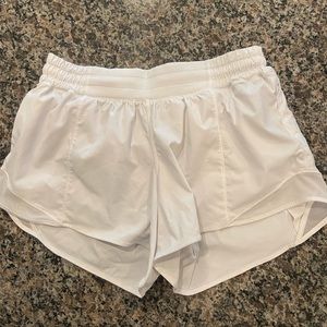 Lululemon white shorts size 8